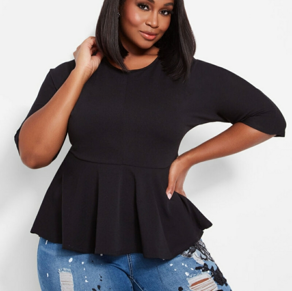 Peplum blouse size #10/12